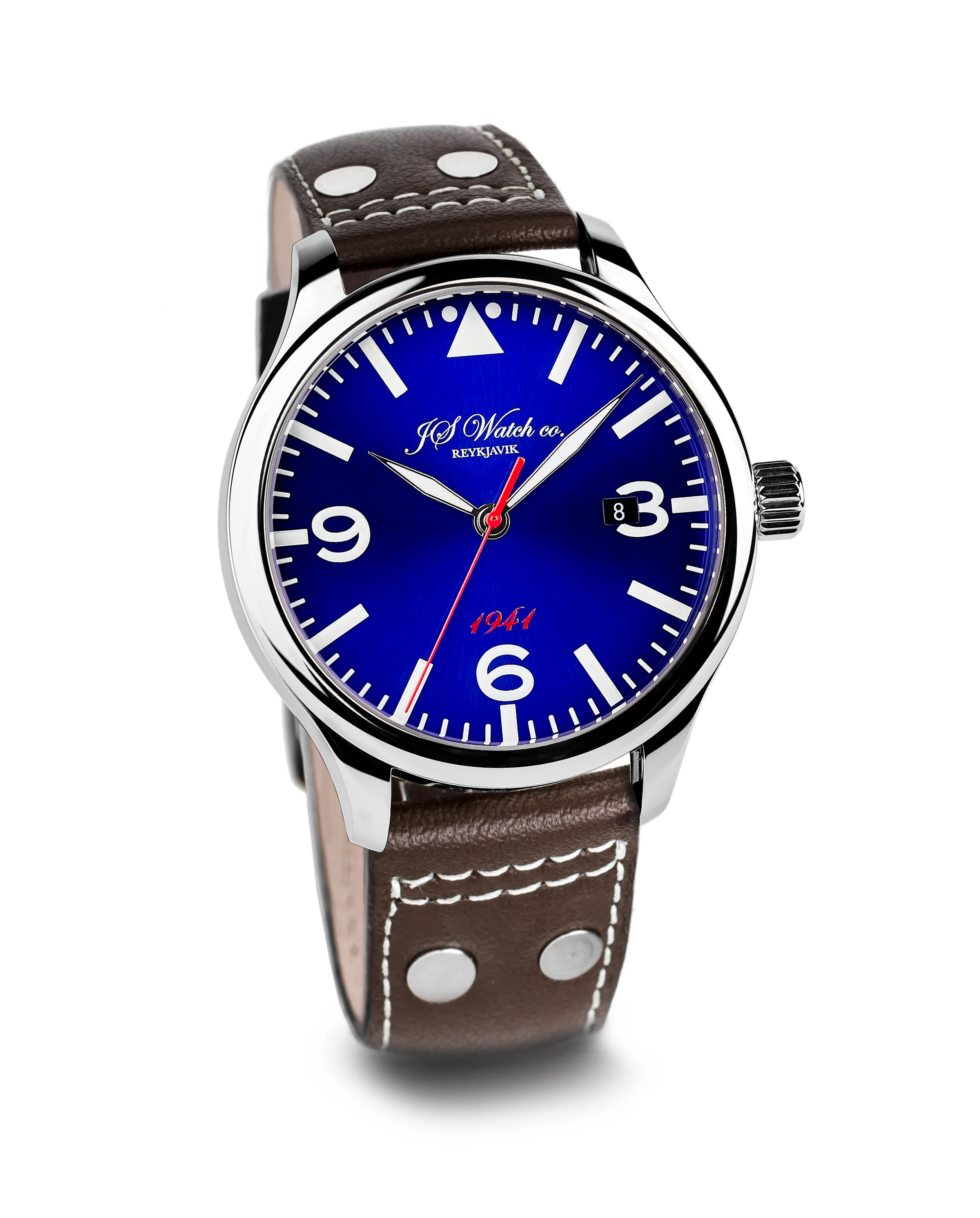JS Watch Company Reykjavik — Frisland 1941 Blue